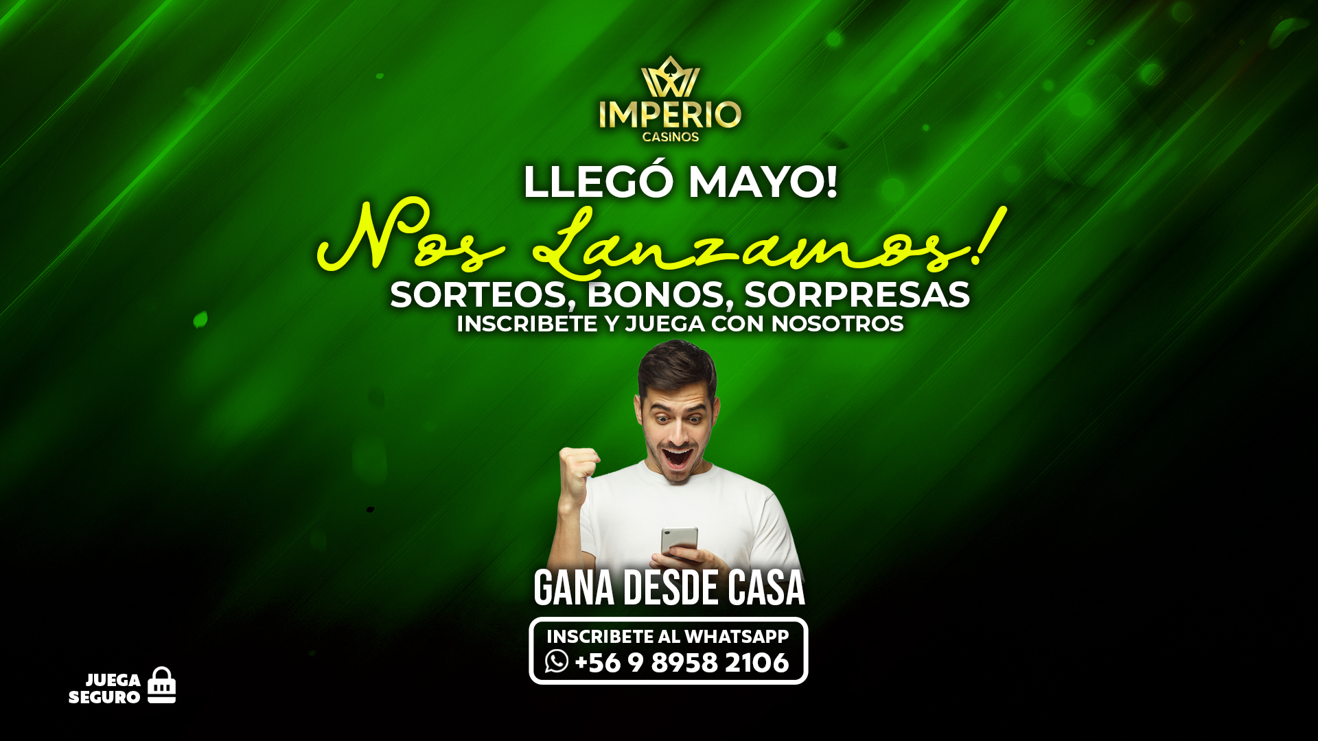 imperiocasinos Sports betting, no deposit! Bonus 100 on first